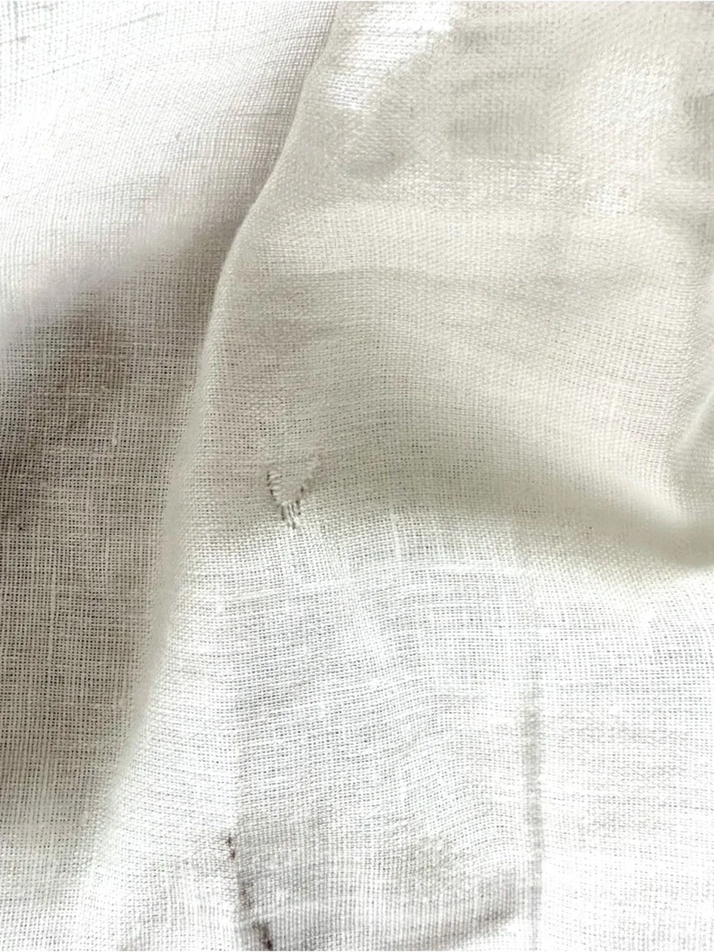 NWT Waterworks Marmo Linen Shower Curtain